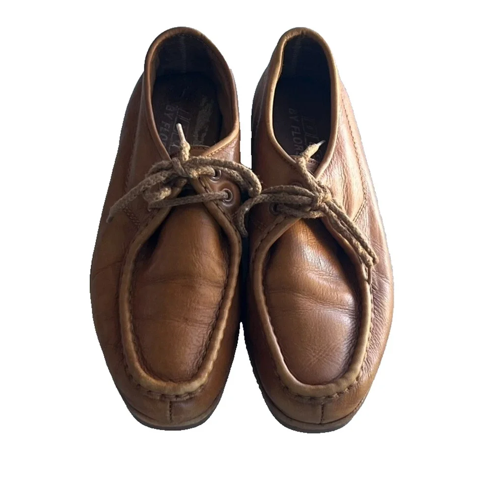 Florsheim Idlers Shoes Mens Size 8M Brown Soft Leather Loafer Casual Style 70711